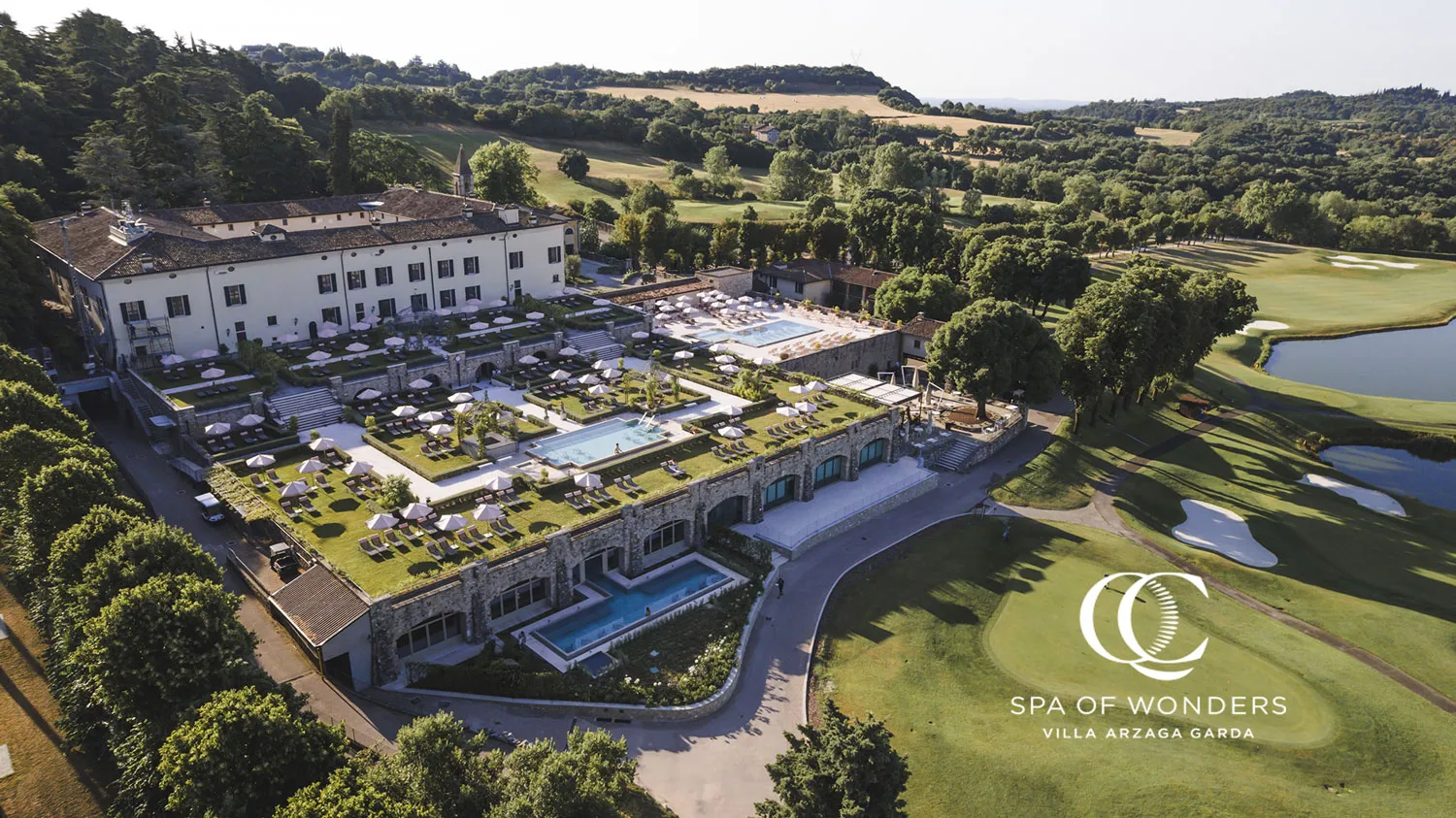 Vista di QC Terme Villa Arzaga Garda - Convenzione con Villa Gaia